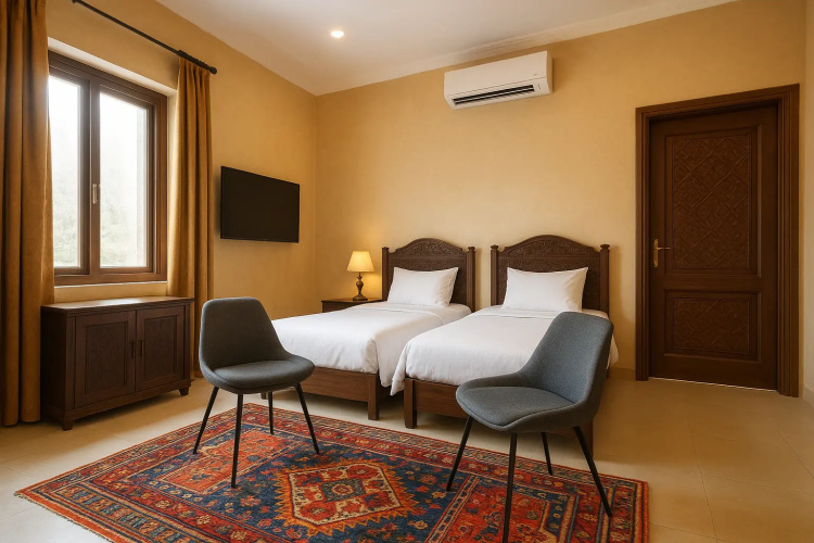 Guest rooms