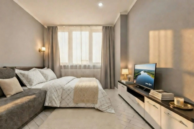 Фотография номера квартиры Апартаменты DoMino на набережной 2