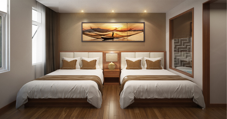 Standard Double room with balcony and with view