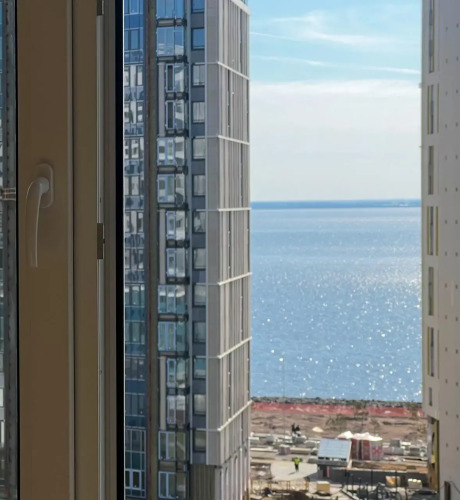 Фотография номера квартиры Апартаменты Морской Фасад Студия с видом на Финский залив