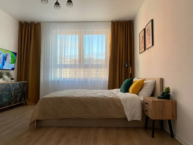 Фотография номера квартиры Квартира студия рядом с СК Локомотив и аквапарком