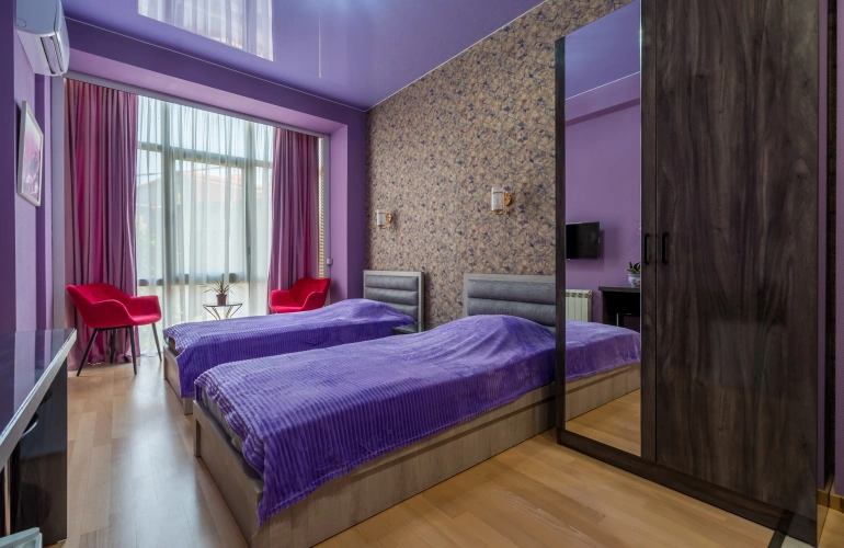 Standard Twin room with city view