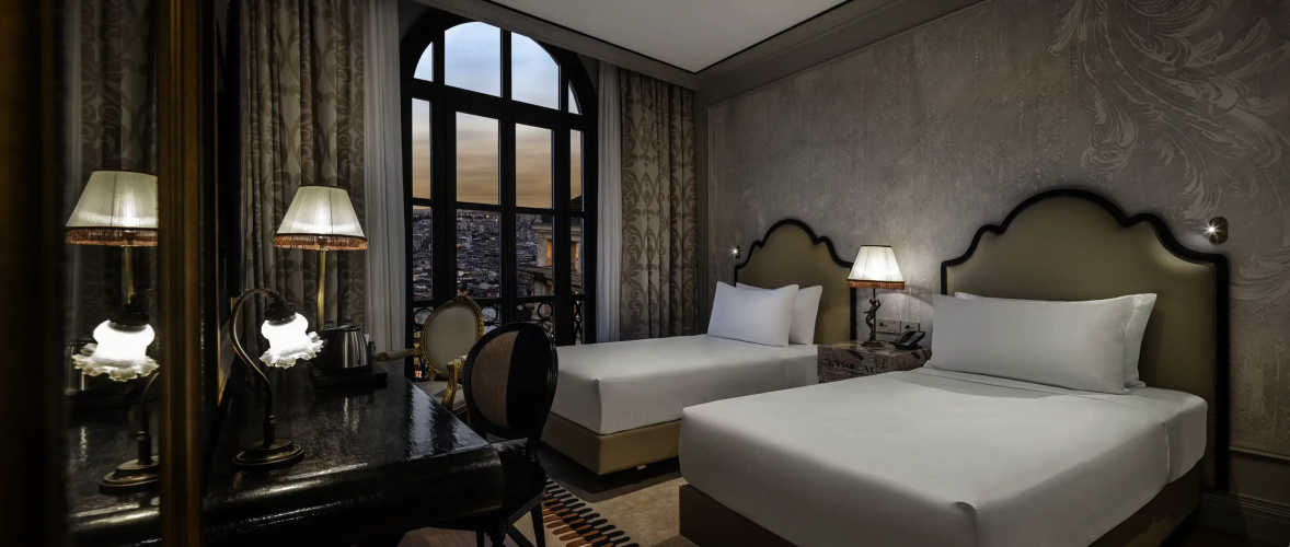 Deluxe Twin room with city view