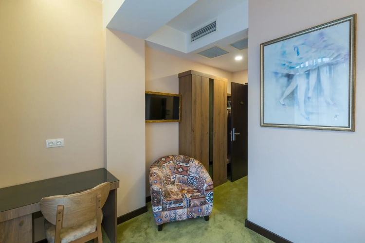 Standard Double room with balcony and with view