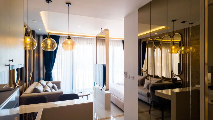 Studiya v Bellevue Lagoon Apartment