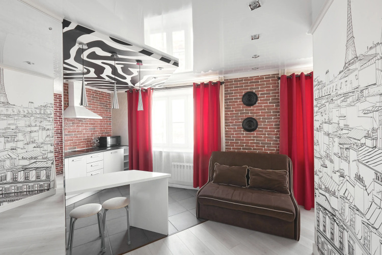 Фотография номера квартиры Апартаменты Пичугина 6 (1)