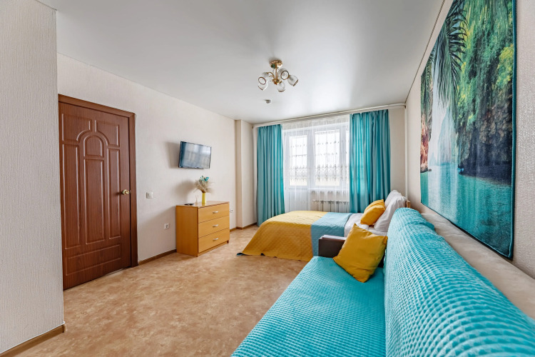 Фотография номера квартиры Квартира Солнечная от ChistoFamily в 2 минутах от РКБ и 10 мин езды от Центра