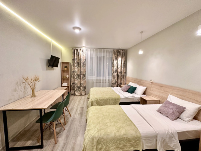 Фотография номера квартиры Апартаменты Сканди хаус в центре в новом доме