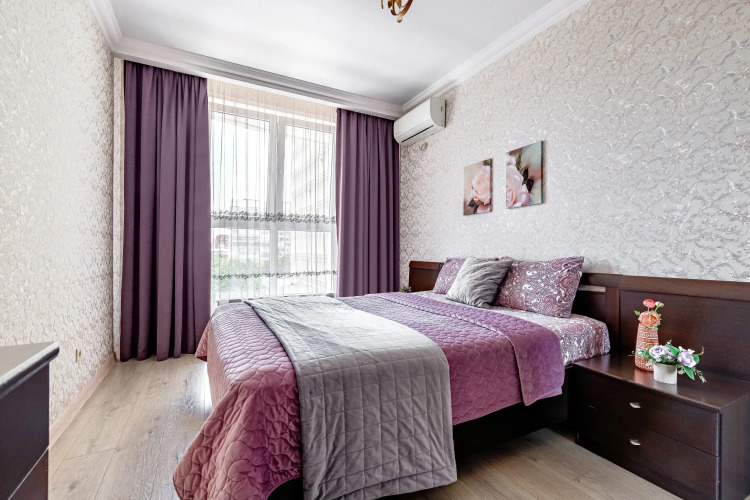 Фотография номера квартиры Апартаменты с Видом на Город Юг-Апарт