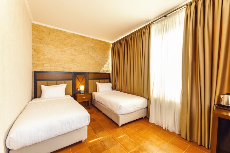 Superior Twin room with balcony and with view