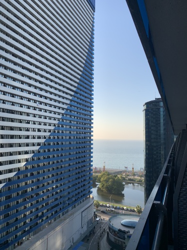 Outside