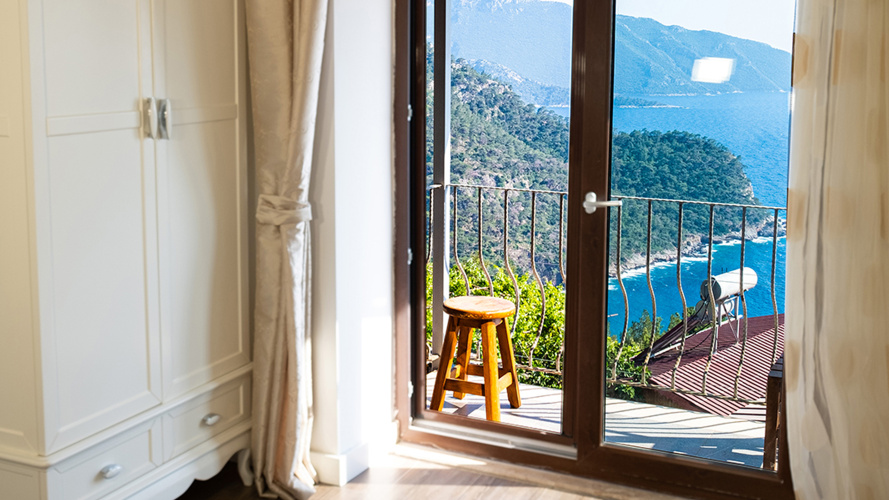 Superior Double room with balcony and with view