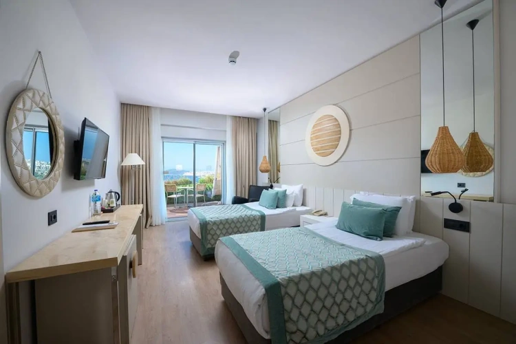 Deluxe Wood Terrace room