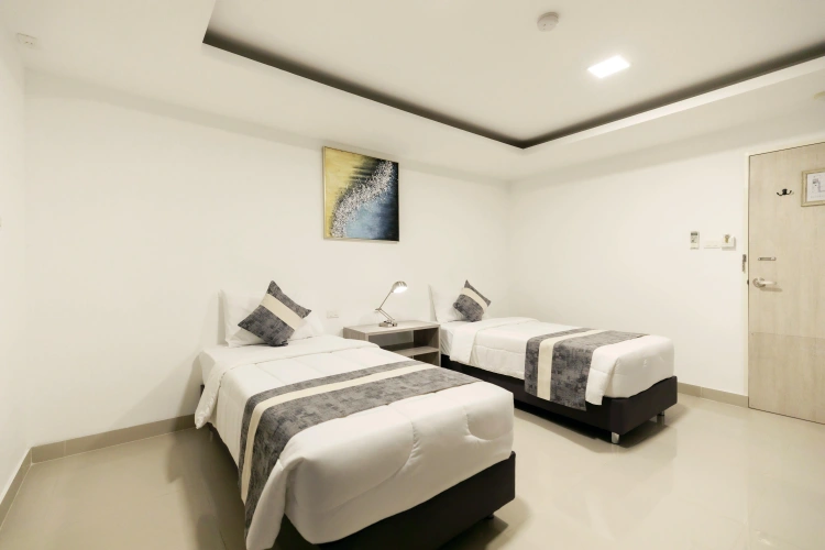 Standard Double room with balcony and with city view