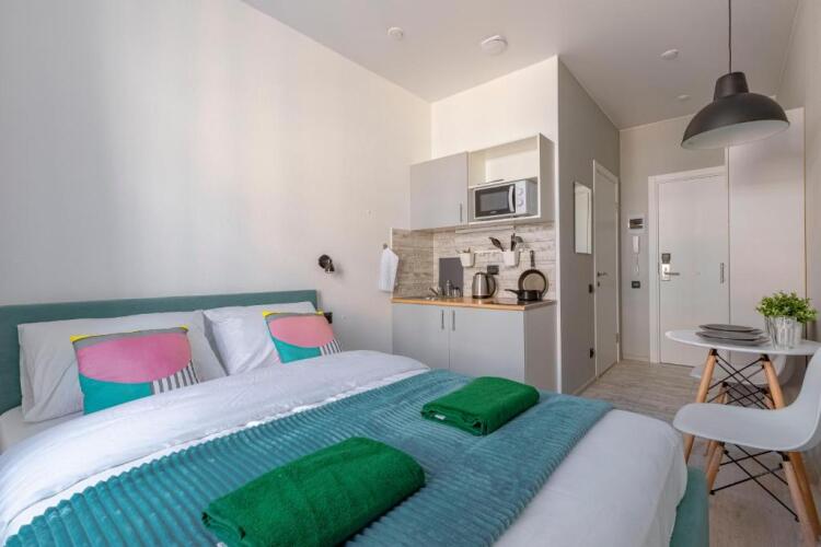 Фотография номера апарт отеля Студии Порт на Грибоедова