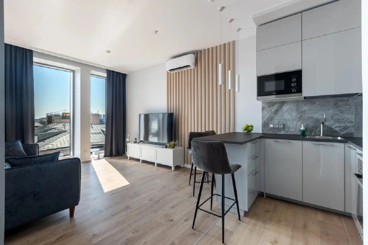 Фотография номера квартиры Апартаменты Play на Тульской