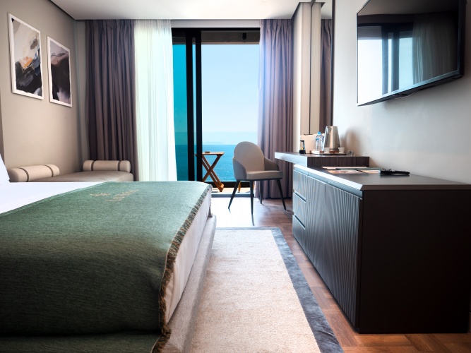 Comfort Double room with balcony and with sea view