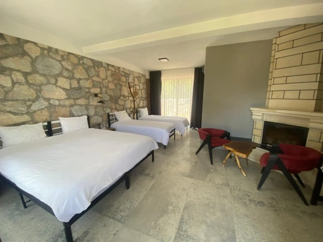 Standard Quadruple room with balcony