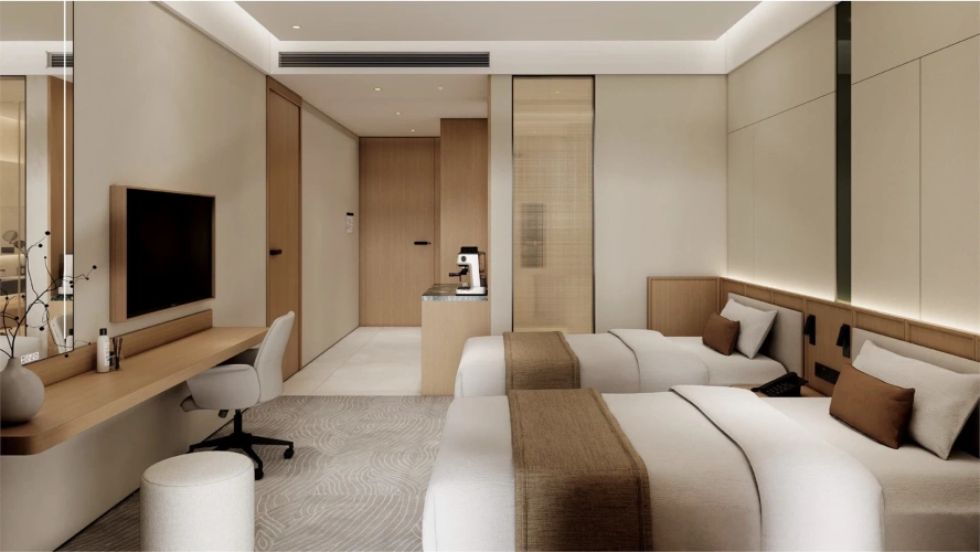 Standard Double room with partial sea view