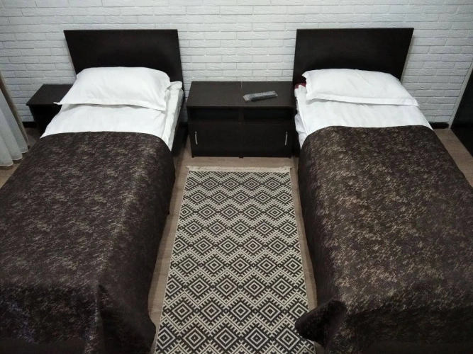 Standard Twin room with balcony and with view