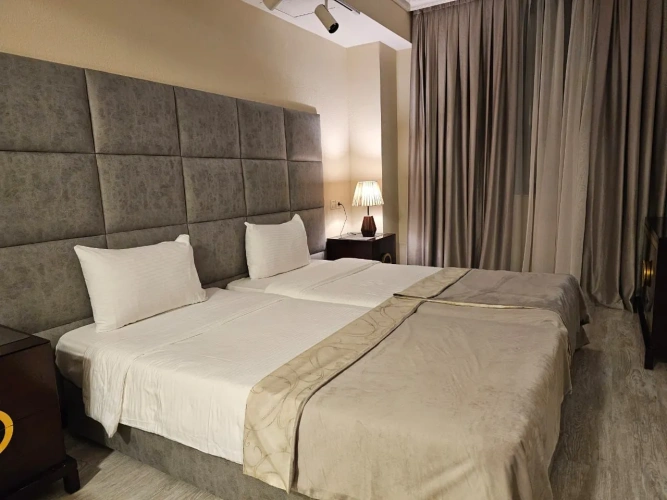 Standard Twin room with courtyard view