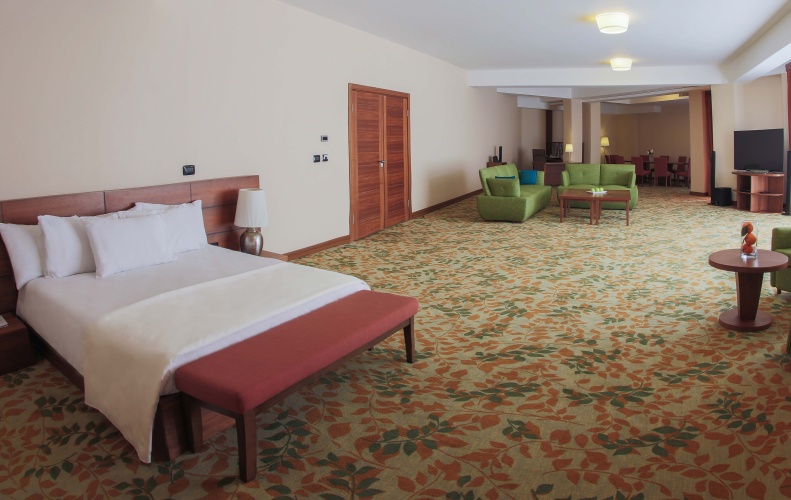 Executive Double Attic Suite with balcony and with mountain view