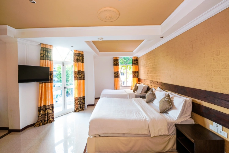 Deluxe Family room with balcony