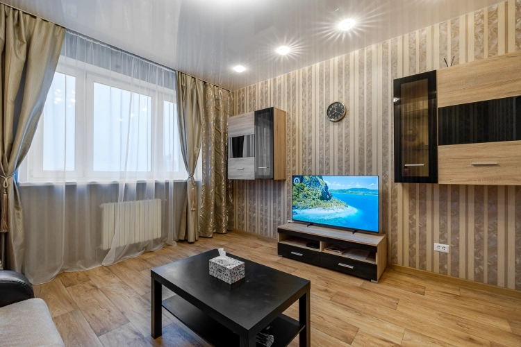 Prostornaya Dvukhkomnatnaya Na Beregu Svislochi Flat