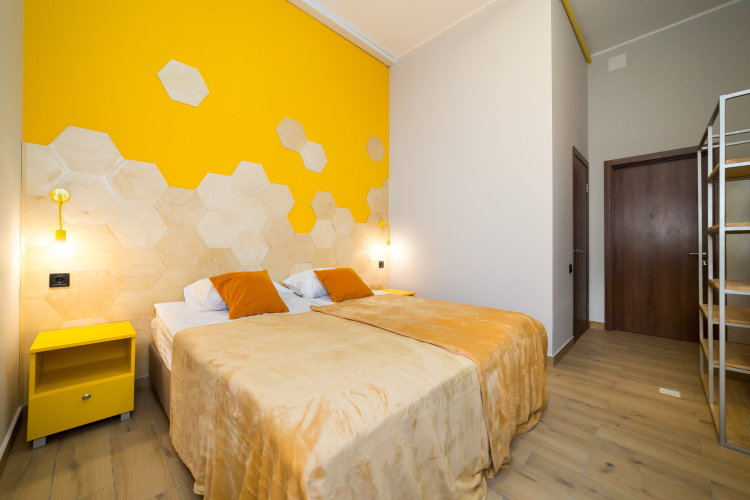 Standard Double room with balcony and with view
