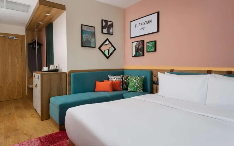 Standard with queen-size bed and sofa bed Double room