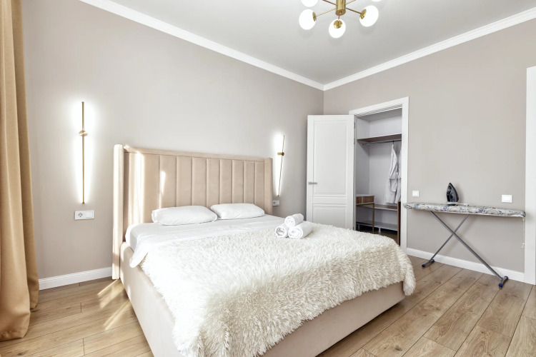 Фотография номера квартиры Квартира Стильная евродвушка рядом с Expo и Mega SilkWay