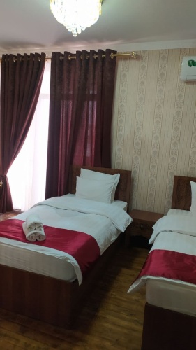Standard Twin room with balcony and with view