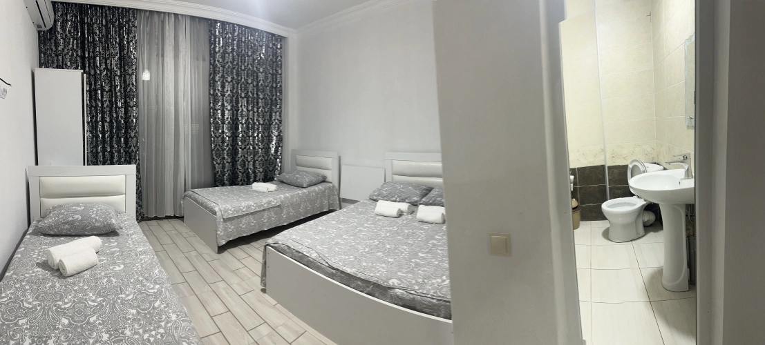 Standard Quadruple room with balcony