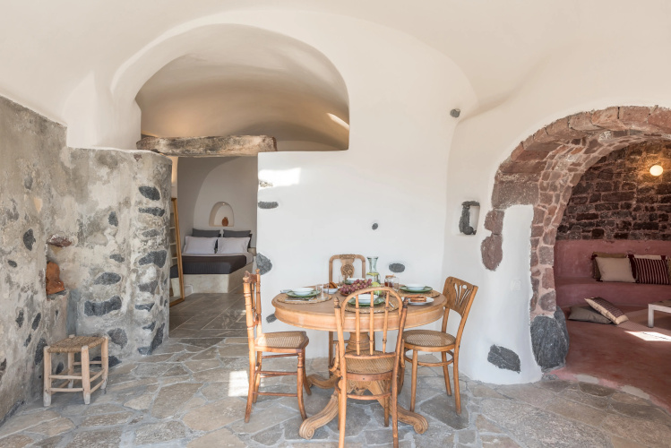 The Old Bakery Cave House Oia Villa