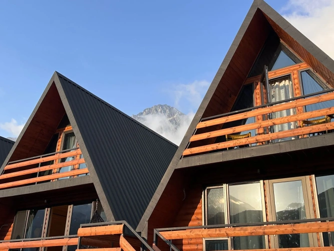 Family Cottage with balcony and with panoramic view