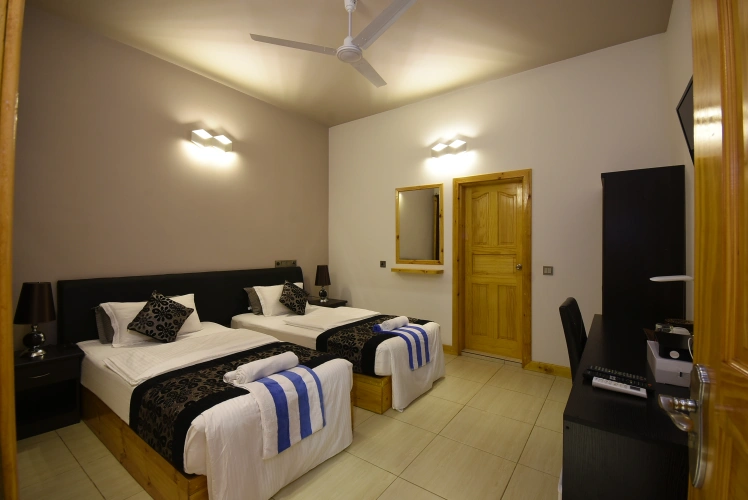 Standard Twin room with view