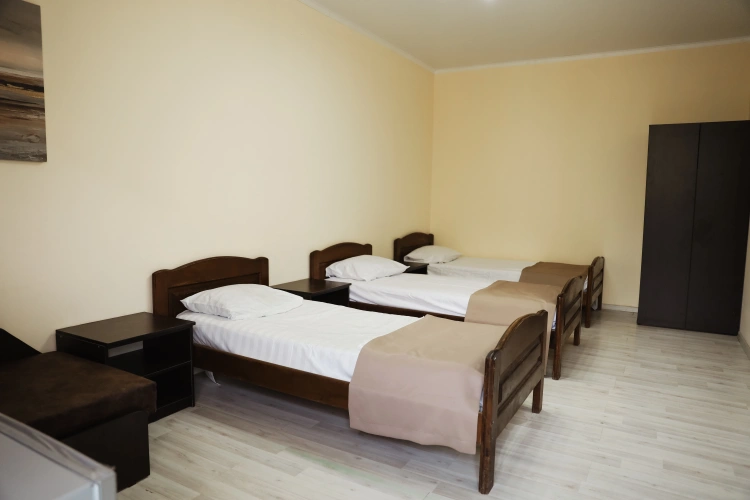 Standard Triple room with balcony and with sea view