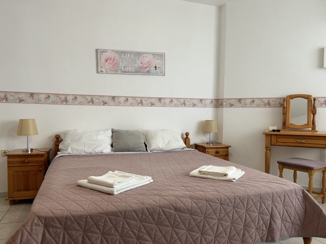 Standard Double room with balcony and with view