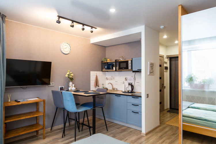 Фотография номера квартиры Апартаменты Студия на Хрустальной