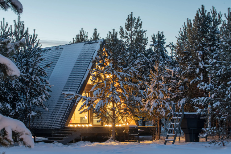 Фотография номера Коттеджа Шале с баней и чаном посуточно