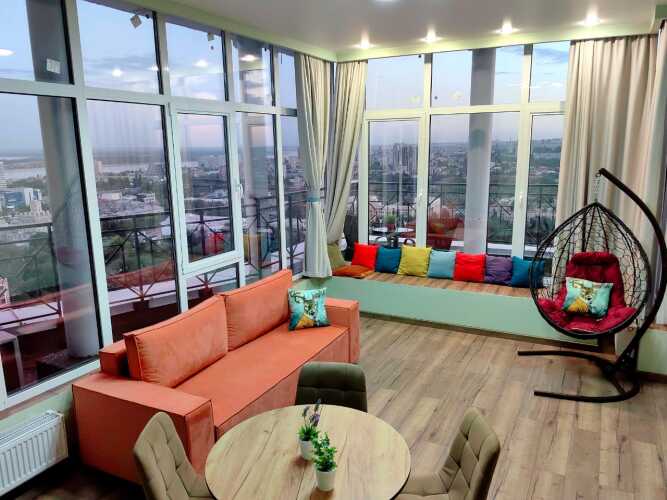 Фотография номера квартиры Апартаменты с Панорамным видом на город