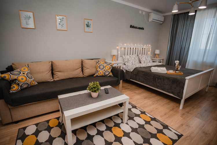 Фотография номера квартиры 2-комнатные Апартаменты Сканди с видом на горы