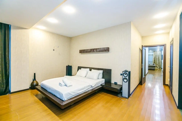 Apartment with balcony and with city view