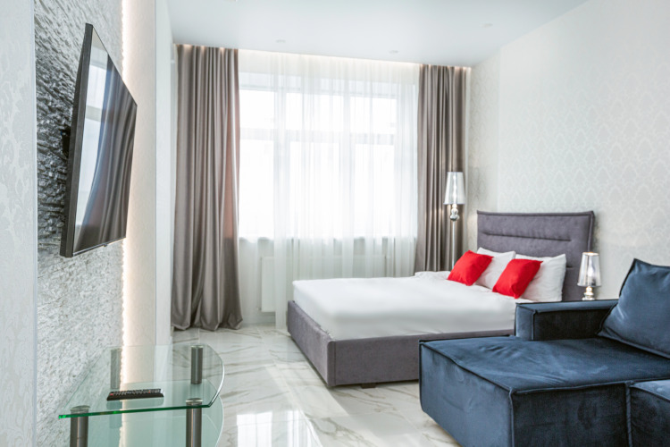 Фотография номера квартиры АПАРТАМЕНТЫ REHOME24 на 21 этаже