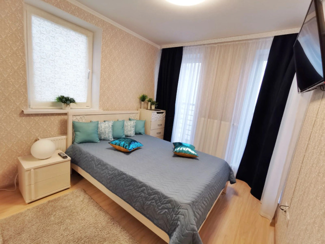 Фотография номера квартиры Апартаменты Novin квартал на 11 этаже с панорамными окнами