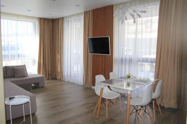 Фотография номера квартиры Апартаменты Охта Park Lane