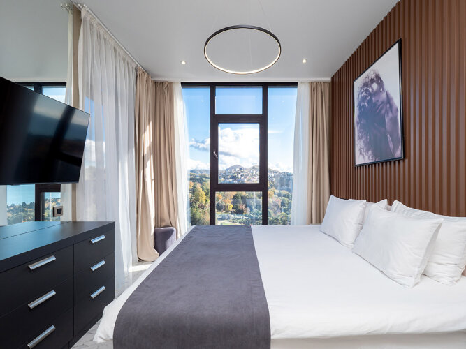 Апартаменты Luxe с балконом и с красивым видом из окна  - изображение 1
