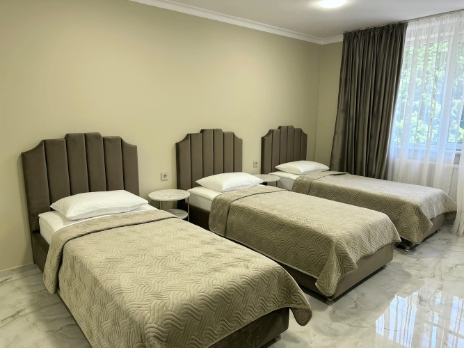 Трёхместный номер Superior с видом на внутренний двор