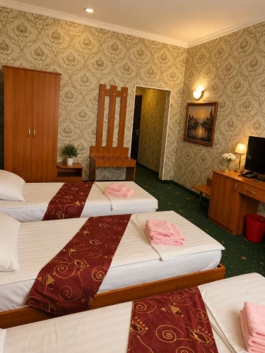 Superior Quadruple room with view