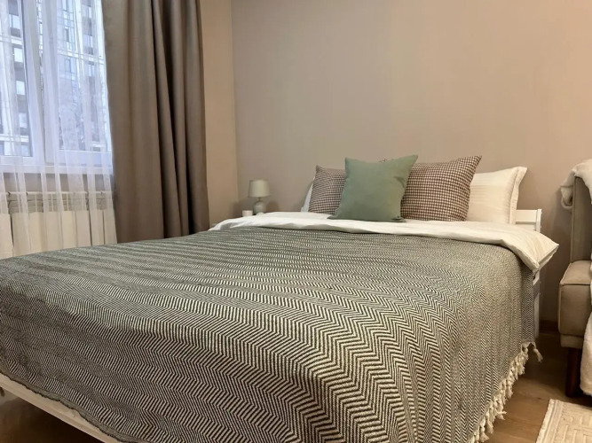 Фотография номера квартиры Апартаменты Нежная и уютная студия Кашемир в сердце города